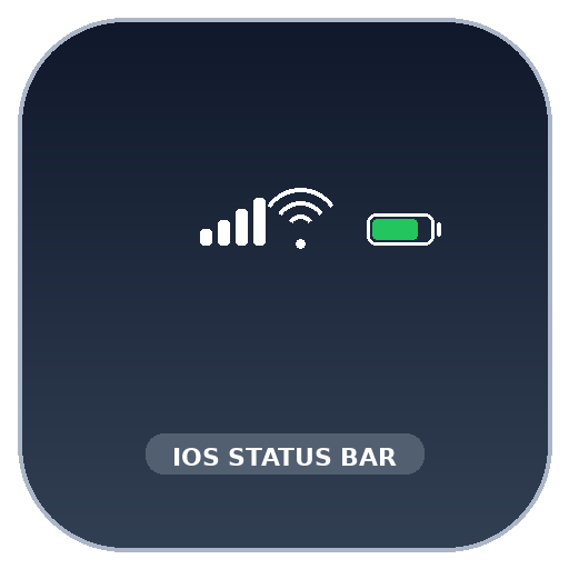 iOS Status Bar & Control Center Theme icon
