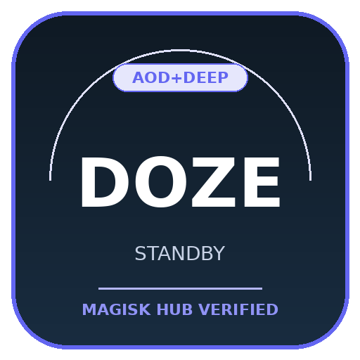 LSPDoze Standby Battery & Fullscreen AOD (com.op.lspdoze) icon